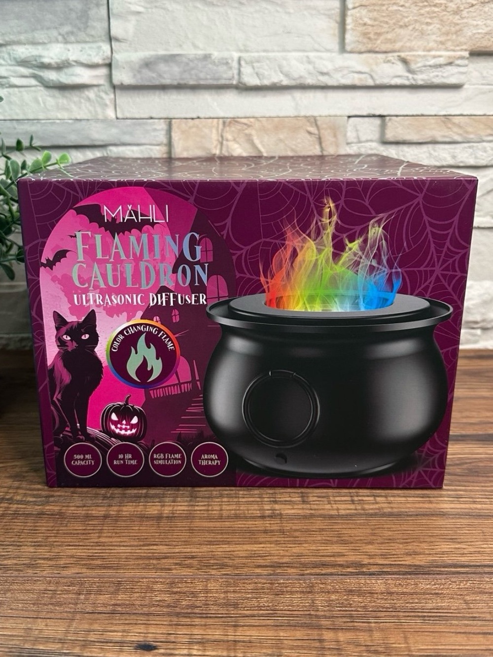 🆕 Mahli | Flaming Cauldron Ultrasonic Diffuser!